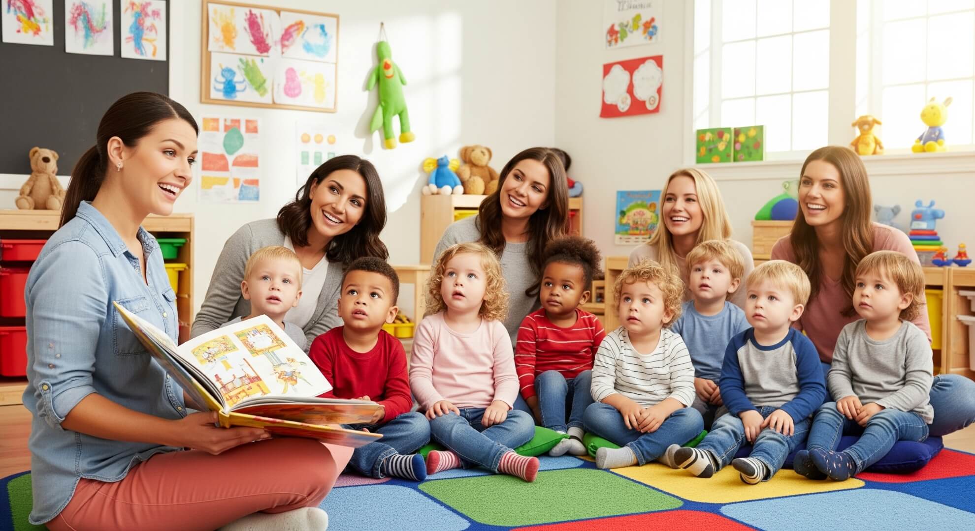 Gentle toddler care environment
